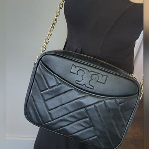 Tory Burch cross body with Gold chain handbag